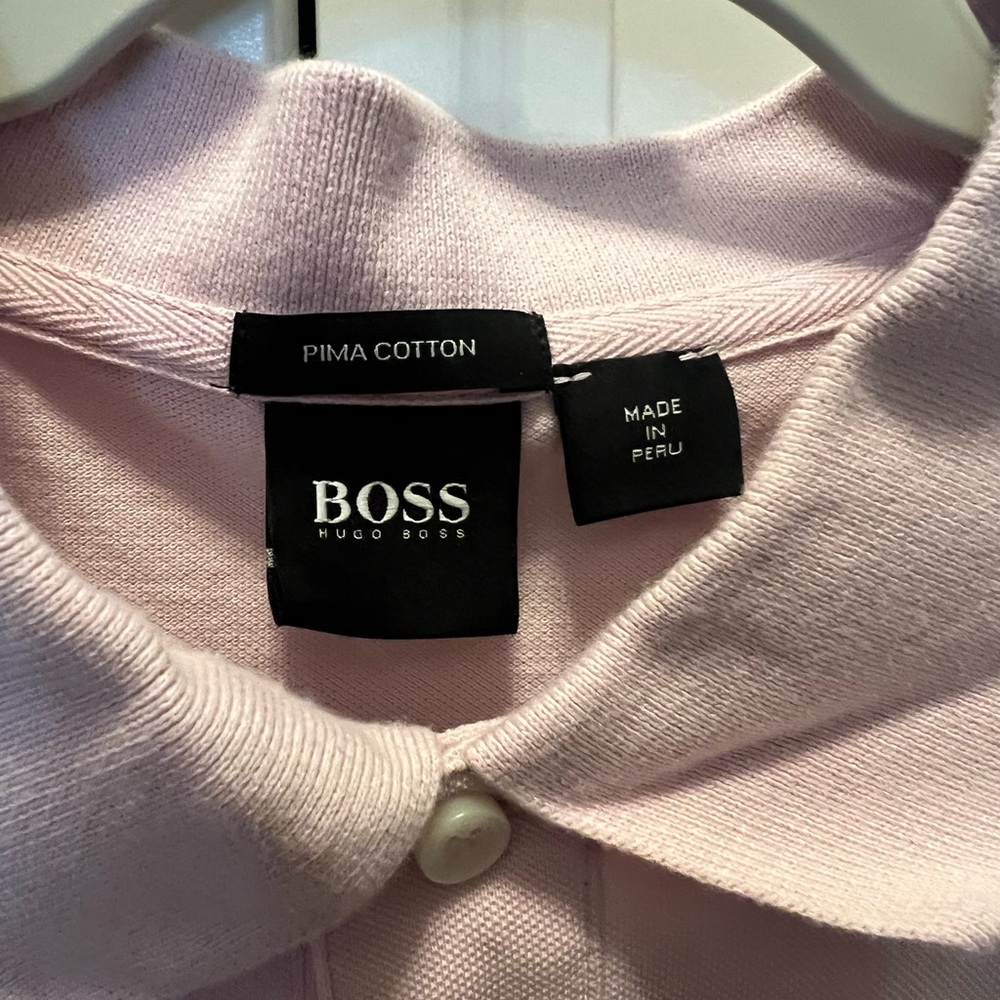 Boss Light Pink Polo Shirt
